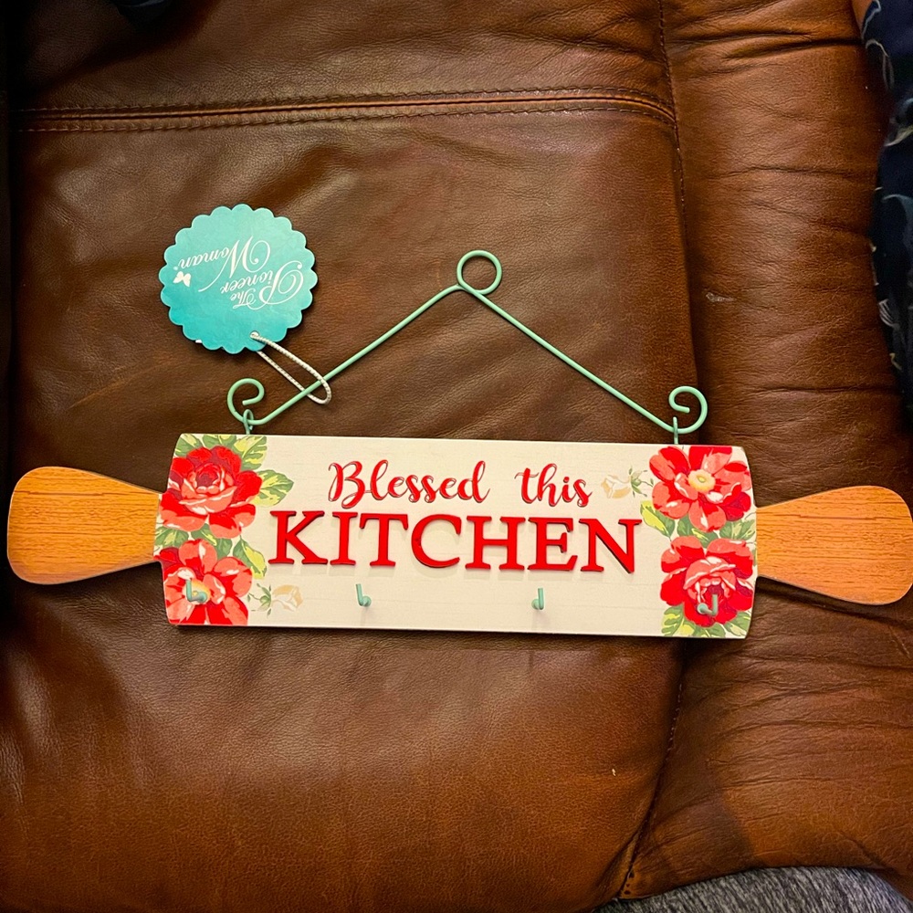 The Pioneer Woman “Blessed This Kitchen” Sign